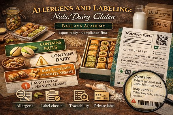 Allergens and Labeling: Nuts, Dairy, Gluten Allergens and Labeling: Nuts, Dairy, Gluten — Baklava Academy