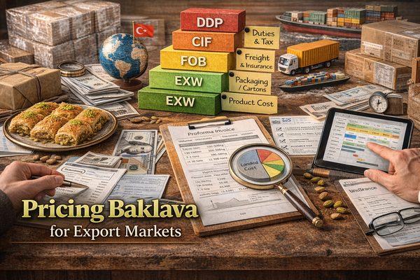 Pricing Baklava for Export Markets Pricing Baklava for Export Markets — Baklava Academy