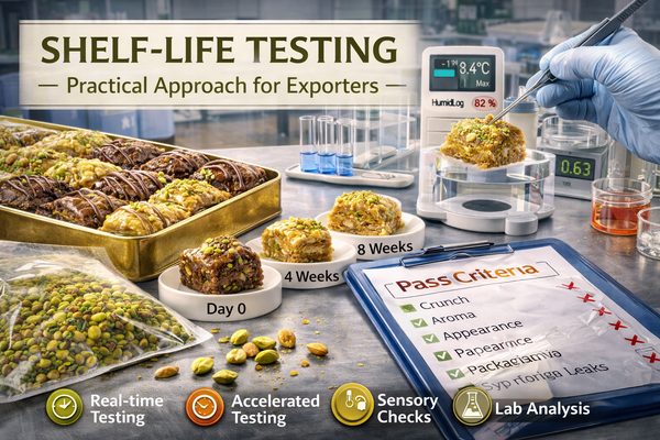 Shelf-Life Testing: Practical Approach for Exporters Shelf-Life Testing: Practical Approach for Exporters — Baklava Academy
