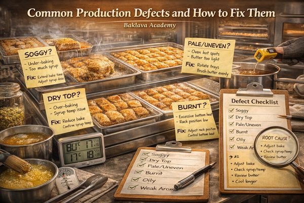 Common Production Defects and How to Fix Them Common Production Defects and How to Fix Them — Baklava Academy